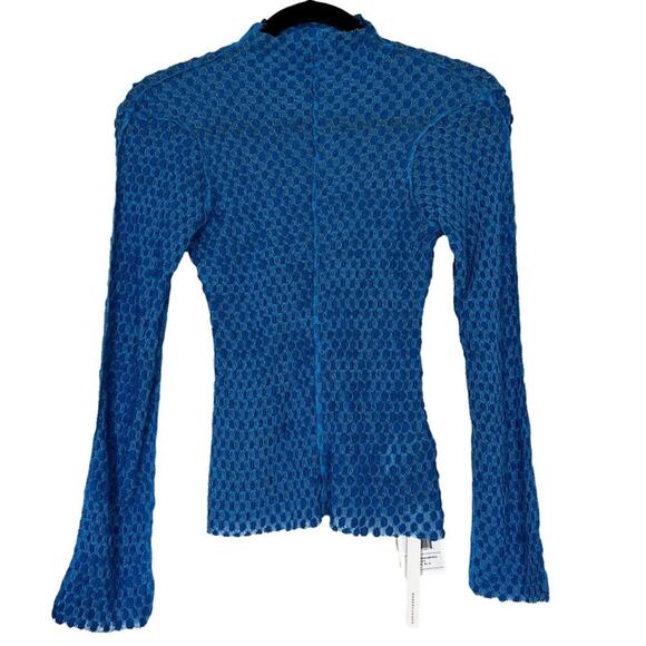 Wnderkammer Bubble Mock Neck Tee Size Small - Picture 7 of 10